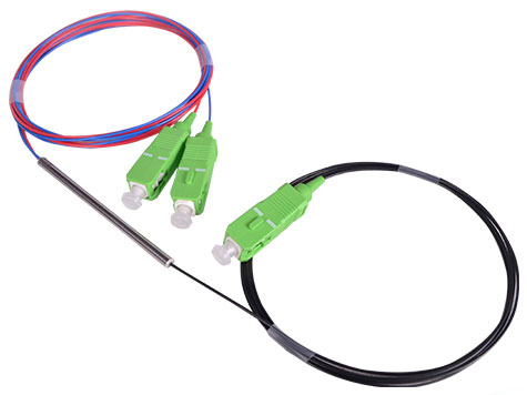 FBT Fiber Coupler Splitter Steel Tube Singlemode 1×2,&nbsp;2×2