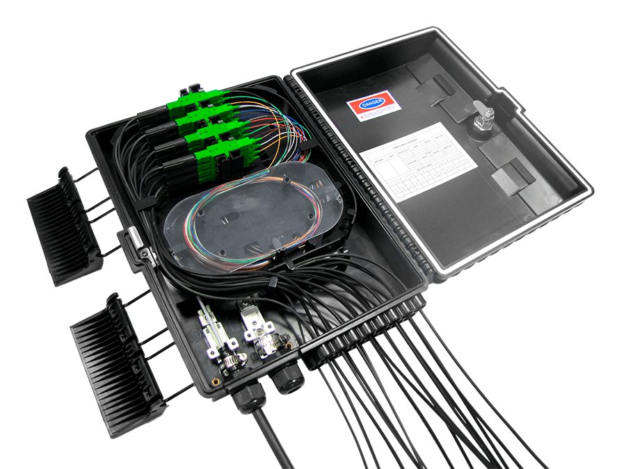 16 Core Fiber Distribution Box Mini Type Splitter FDB-16C-C