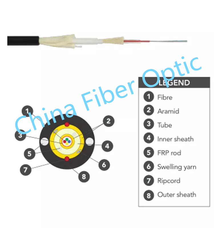 1FO 2FO 4FO indoor outdoor ftth fiber optic drop cable 4.5mm 6.0mm 500m G657A2 double sheathed optical drop&nbsp;cable